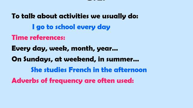 the present simple 1 flashcards 23741 смотреть онлайн