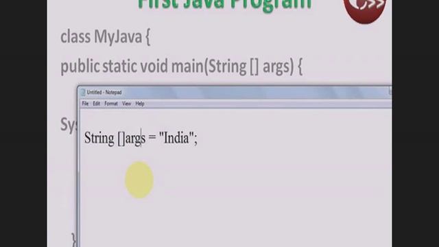 #2 The First Java Program смотреть онлайн