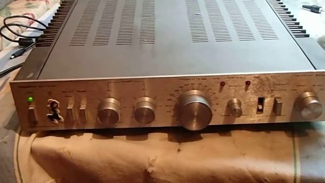 Работа "защиты" усилителя. смотреть онлайн