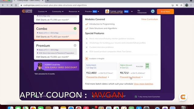 Coding Ninjas Coupon Code || Coding Ninjas || Coding Ninjas Discount || Coding Ninjas Discount Offe смотреть онлайн
