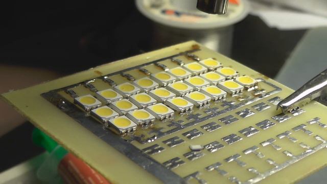 Пайка SMD светодиодов смотреть онлайн