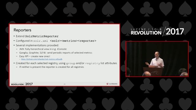 Monitoring Metrics in Solr 6 and 7 - Andrzej Białecki, Lucidworks смотреть онлайн