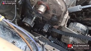 Пошаговая инструкция замены водяного насоса ВАЗ 2113/14/15 | Ремонт своими силами.
