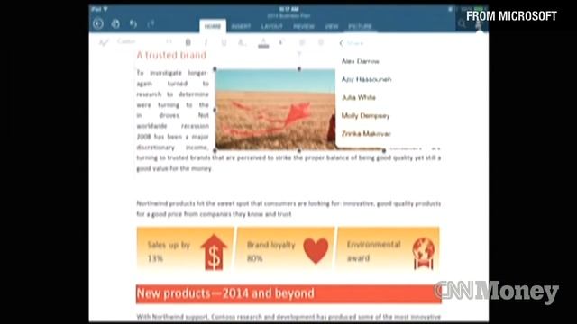 See Microsoft's new Office for iPad смотреть онлайн
