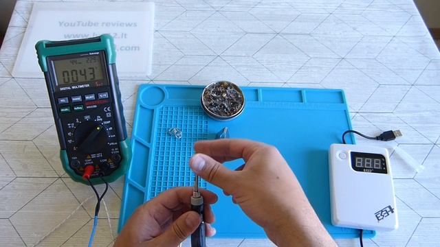 USB 5V 8W lituoklis / USB Soldering iron 5V 8W / Мини usb паяльник 5V 8W смотреть онлайн