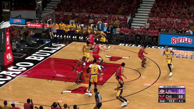 NBA 2K20_Чикаго - Лос-Анджелес финал НБА 2020 5м 2ч смотреть онлайн