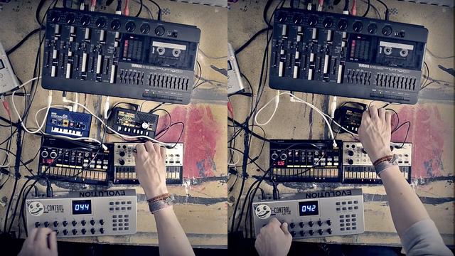 Cassette Overdub #1 - Korg Volca Beats, Volca Keys, Monotron Delay смотреть онлайн