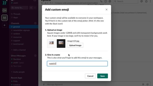 How to ADD a CUSTOM EMOJI in SLACK? смотреть онлайн