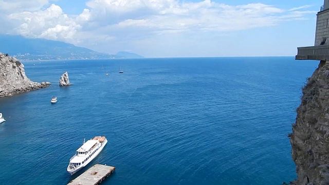 Ласточкино гнездо. Обзор. Скала парус. смотреть онлайн