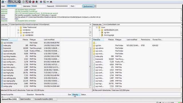 How to Transfer WordPress File (Speak Khmer) Part 7 смотреть онлайн