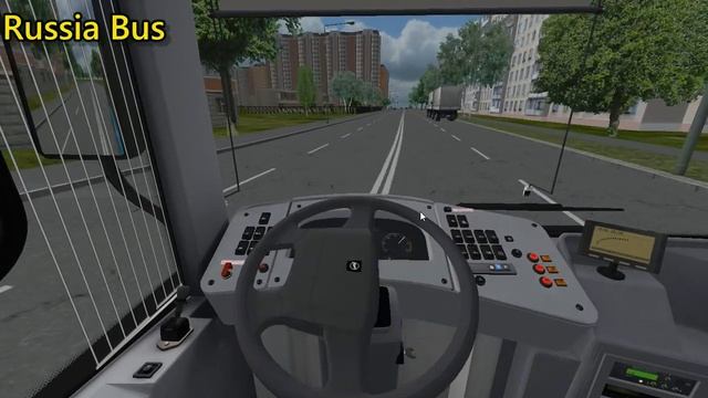 OMSI 2. ЛИАЗ 5292.67. Карта Москва - Север. Маршрут 677. смотреть онлайн