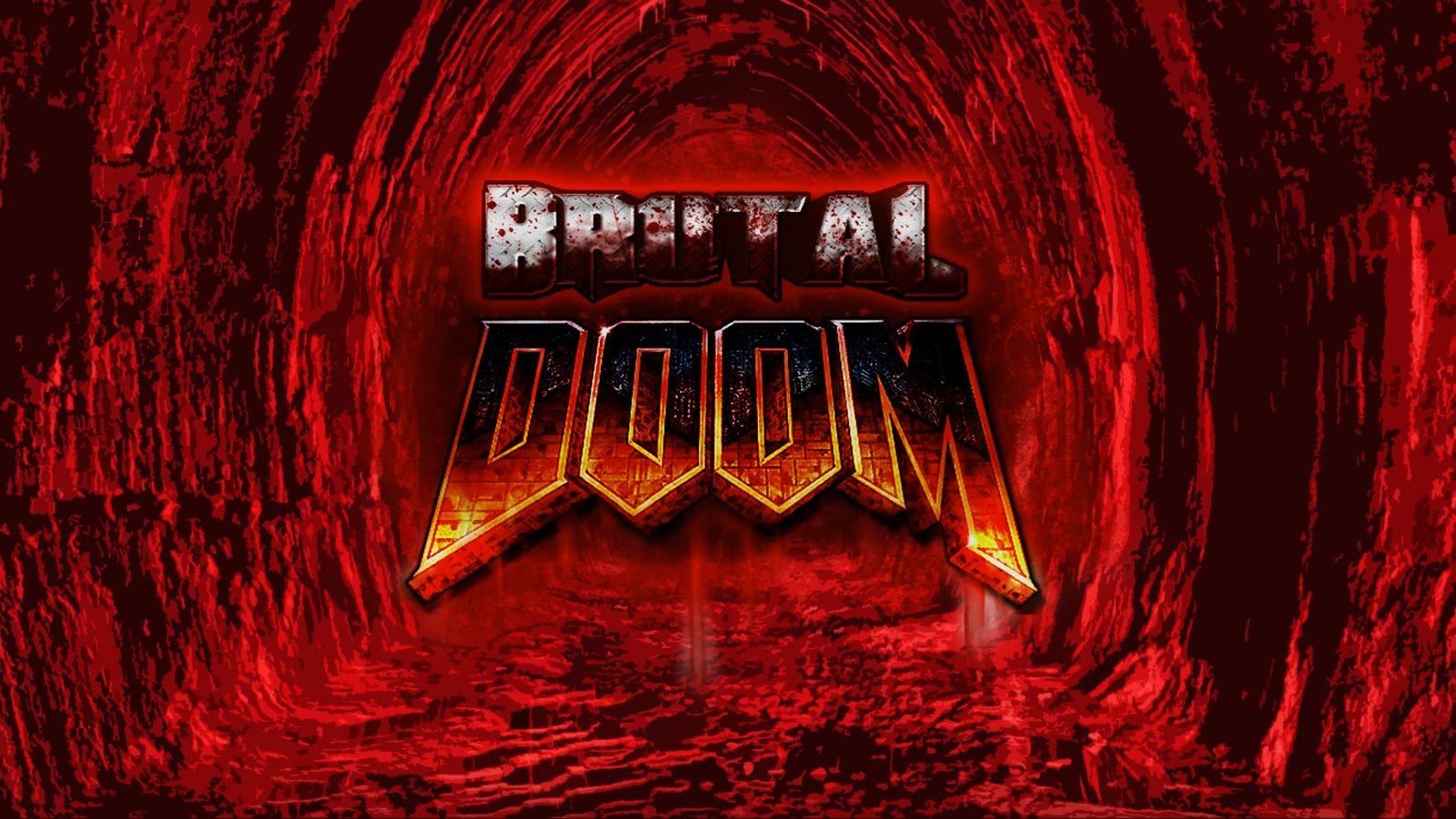 Прохождение Brutal Doom 2,часть 1,веселье началось смотреть онлайн