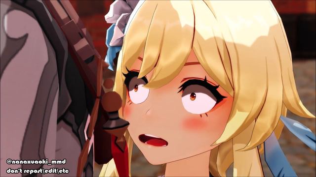 ||mmd x Genshin Impact|| Sumimasen |Lumine||Tartaglia||Amber| смотреть онлайн