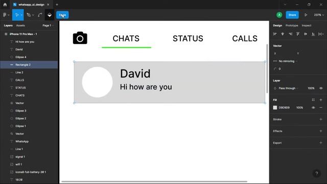 Figma tutorial - Messaging chat app UI design | UI/UX design tutorial смотреть онлайн