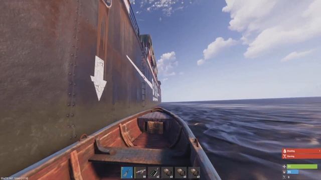 Cargo Ship has another BROKEN Glitch in Rust Console Edition… смотреть онлайн