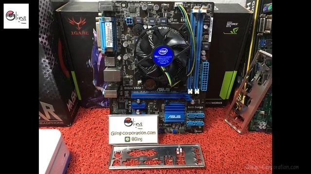 Test ส่ง P8H61-M LX R2.0 แถม i3-2130 + Sink + BP [ SN-08606E862F4E ] • | Gling-Corp | смотреть онлайн