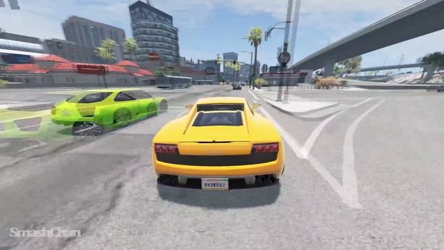 Traffic Crashes #42 - BeamNG DRIVE | SmashChan