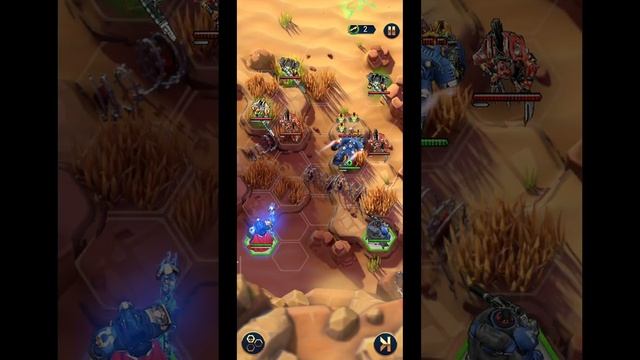 INDOMITUS ELITE: BATTLE 4 - 3 STARS - warhammer 40.000 tacticus - walkthrough смотреть онлайн