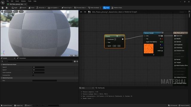 UE5: Materials (Ep.8 Panning Node) смотреть онлайн