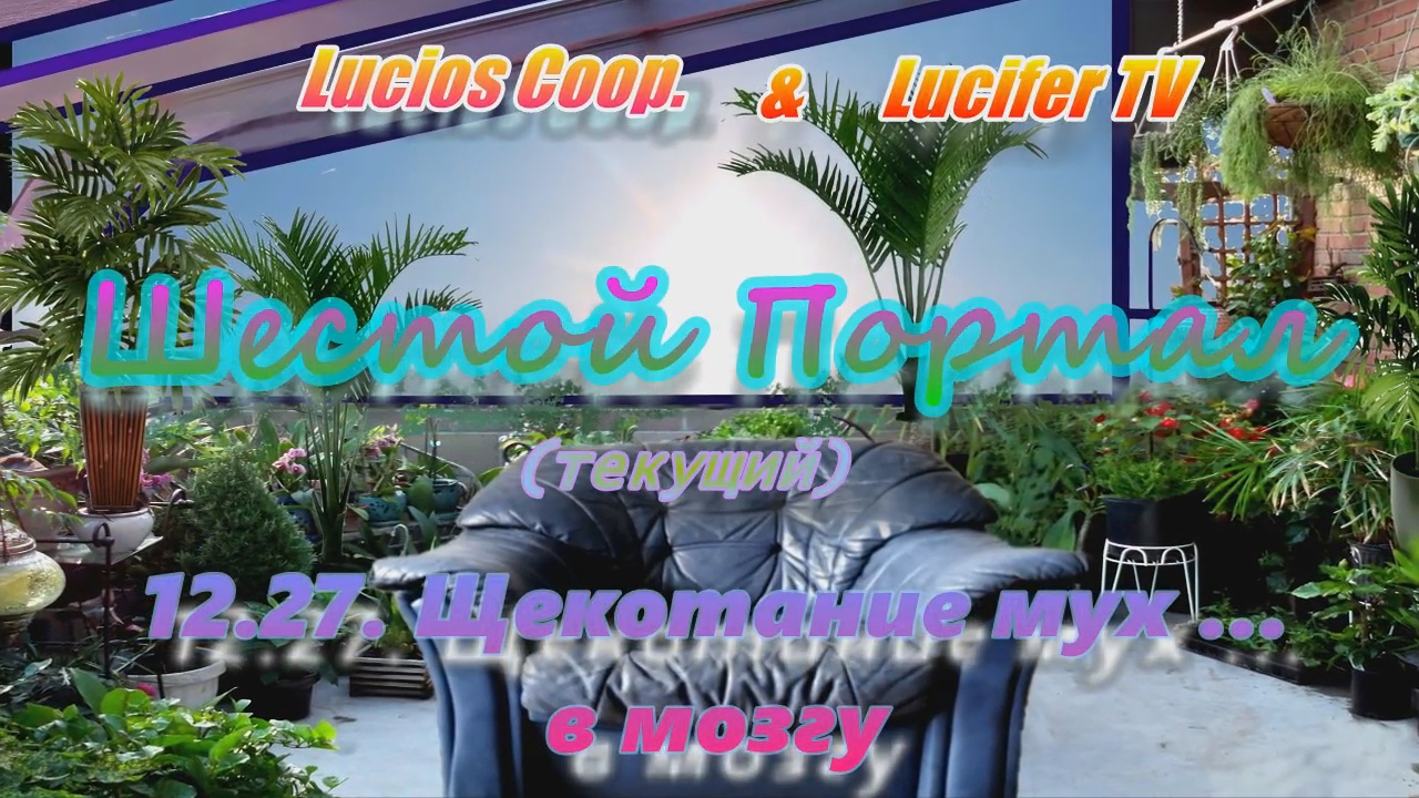 «Шестой Портал (текущий)» 12.27. Щекотание мух … в мозгу