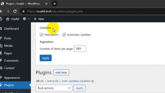 How To Hide Automatic Updates Column in WordPress Plugin Area смотреть онлайн