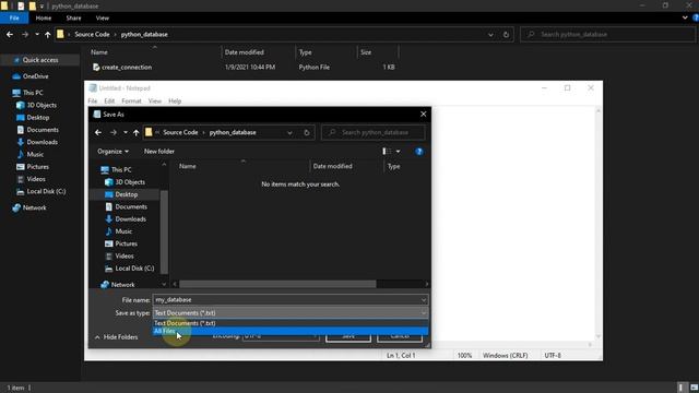 How To Create a Database File and import it in Sqlite3 Studio for python connection #2 смотреть онлайн