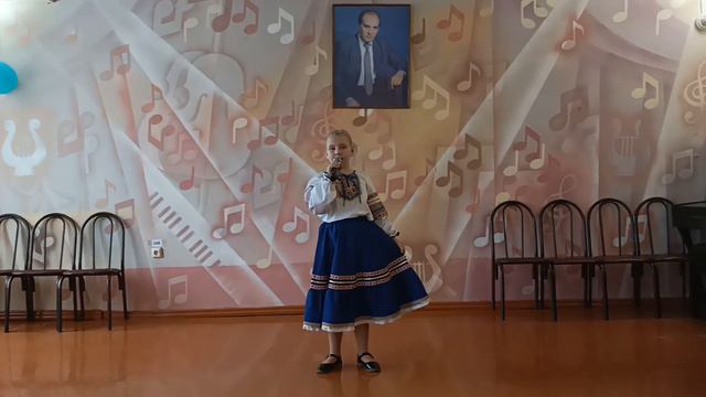 Елизавета Дьяконова 9 лет, песня о Кубани. ДМШ им.Магдалица В. В. пгт Ахтырский смотреть онлайн