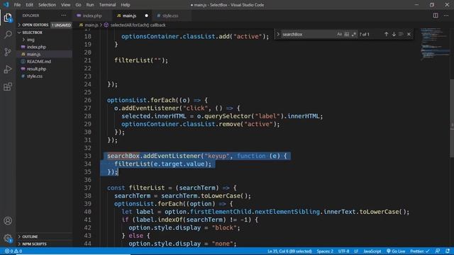 Remove Search Functionality From The Custom Select Box смотреть онлайн