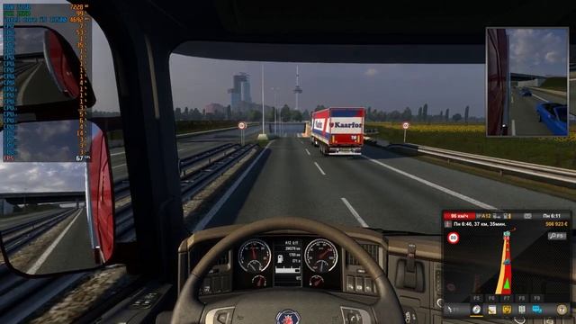 Euro Truck Simulator 2: GTX 1660 (FULL HD) i5-13500 смотреть онлайн