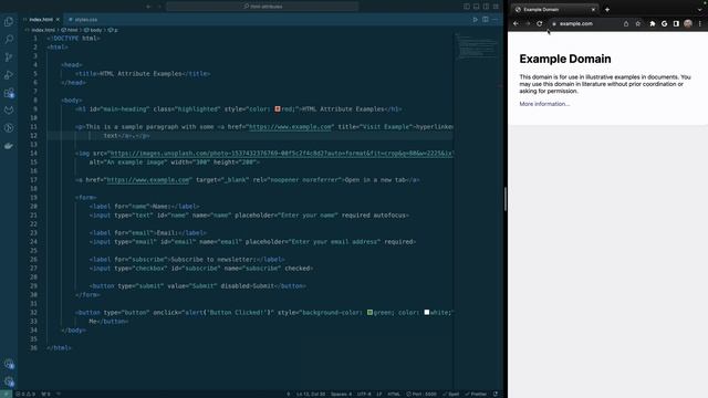 Learn What are HTML Attributes | HTML Tutorial for Beginners смотреть онлайн