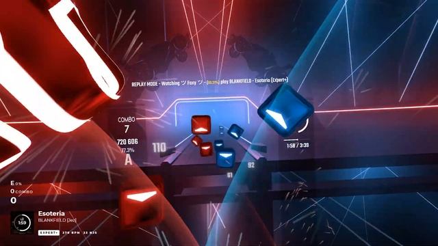 Beat Saber || Is This Fast Enough? || Esoteria - Blankfield - 80.31% Expert+ || By Jez смотреть онлайн