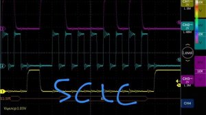 SPI шина на осциллографе