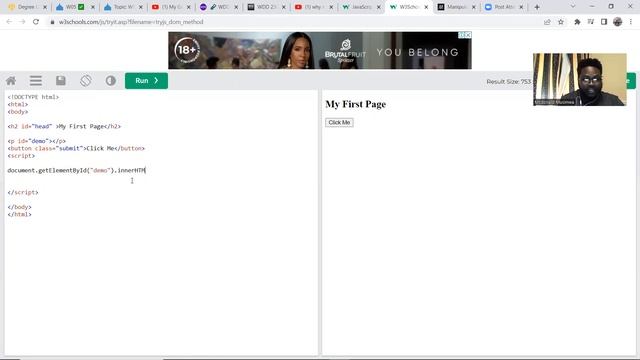 Dom manipulation смотреть онлайн