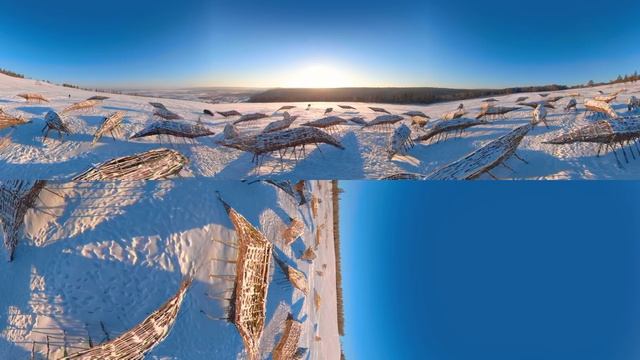 Зима начинается с Якутии,   GoPro Fusion