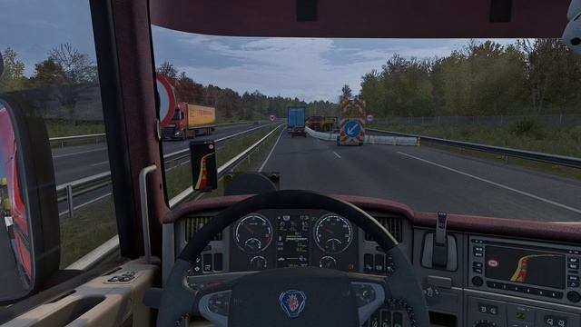 Realistic driving - Euro Truck Simulator 2 | Scania SpecTrans | Toulouse to Santander смотреть онлайн