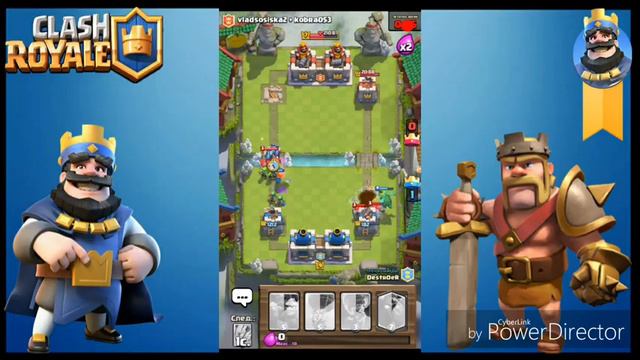 ИГРАЕМ В РЕЖИМ 2v2 В Clash Royale/ Clash Life смотреть онлайн