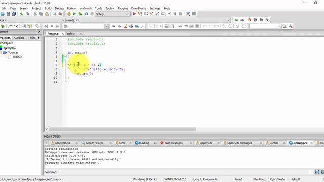 Code::Blocks, Solucionar error: you need to specify a debugger program in the debuggers settings смотреть онлайн