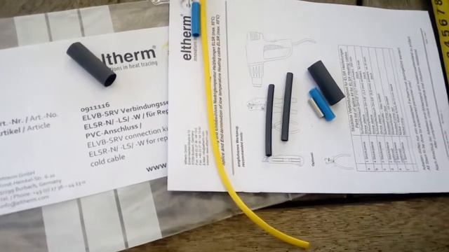 Соединение саморегулирующегося греющего кабеля с силовым проводом смотреть онлайн