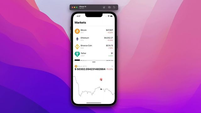 Crypto Tracker app (Made using React Native) смотреть онлайн