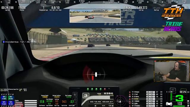 Douw Gerber | RaceRoom Ranked | WTCR @ Laguna Seca смотреть онлайн