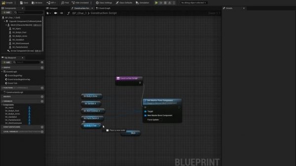 How To Use The Master Pose Component In Unreal Engine