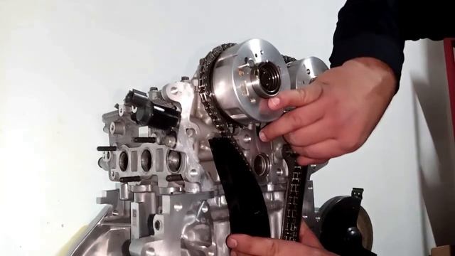 Assembling the Engine of KIA Picanto | Fixing Engine of Kia Picanto | Kia Picanto Fixing | By Navee смотреть онлайн