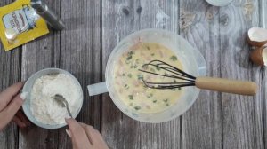 Быстрый и Вкусный Завтрак - Несладкие Вафли с Колбасой и Сыром.