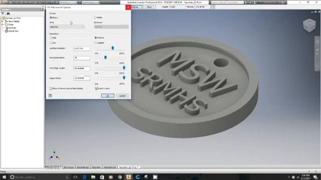 Exporting STL files from Autodesk Inventor смотреть онлайн