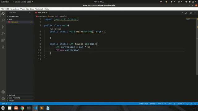 Java Functions Tutorial | Minutes to Seconds Conversion Function смотреть онлайн