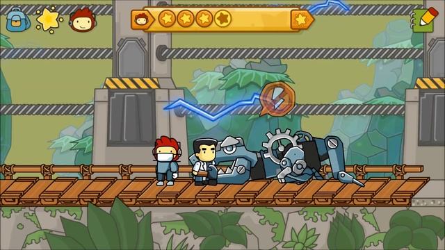Scribblenauts Unlimited Walkthrough The Saurus Park смотреть онлайн