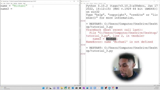 Data Types | Python For The Absolute Beginner Part 3 смотреть онлайн