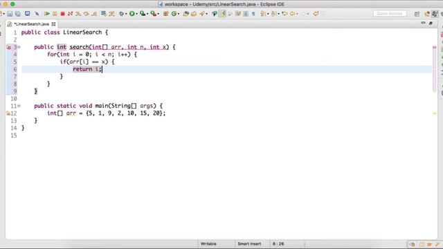 Linear Search in Java | Searching Algorithm | Implementation смотреть онлайн