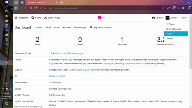 Chevereto: Bilder Hosting für den eigenen Server смотреть онлайн