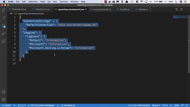 13 Creating a User DTO and returning the token смотреть онлайн